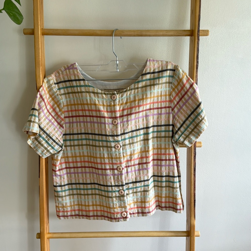 Ace and Jig Ollie Tee in Dulce. Size S.